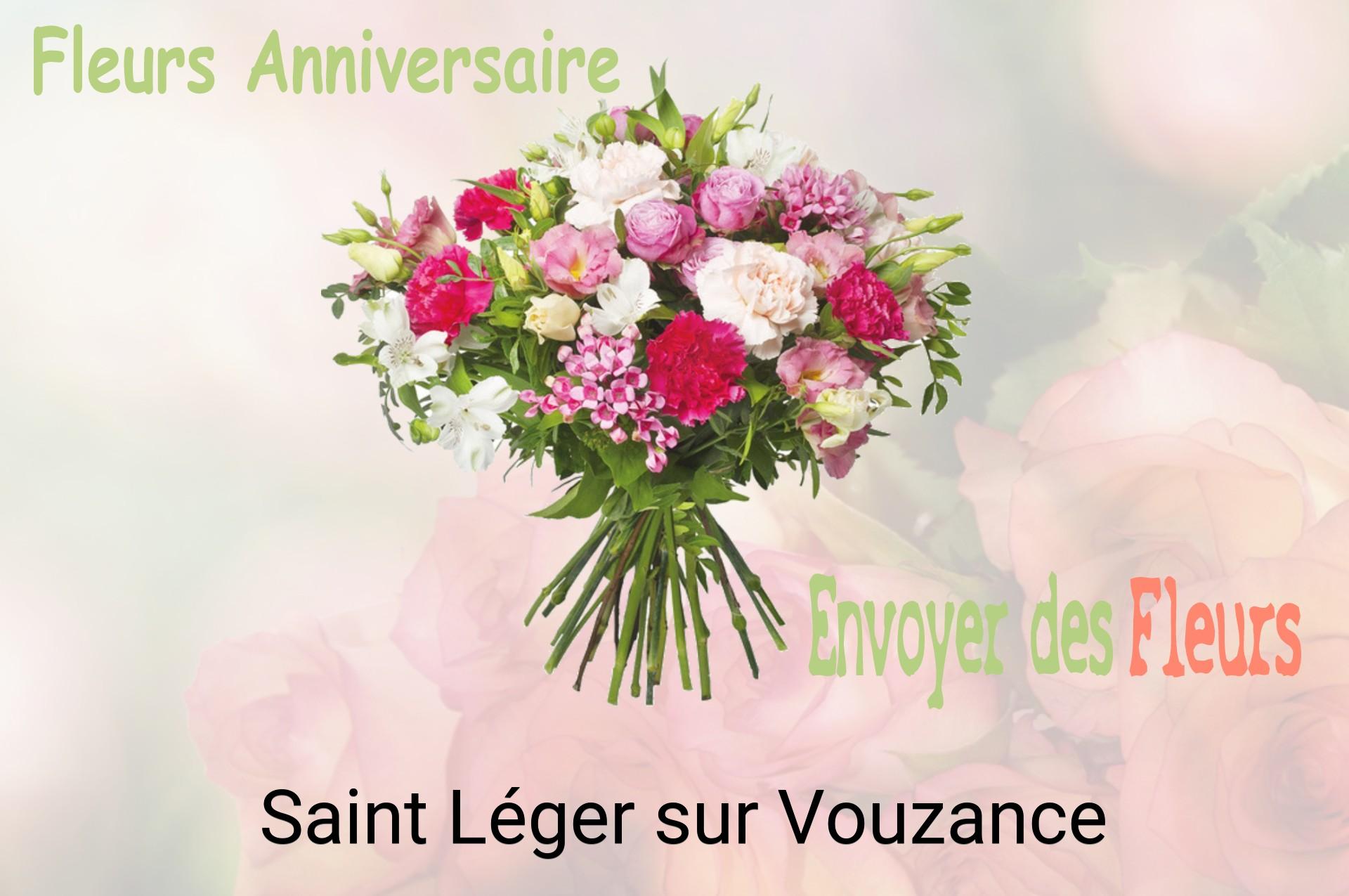 Bouquet de fleurs d’anniversaire livré à Saint-Léger-sur-Vouzance
