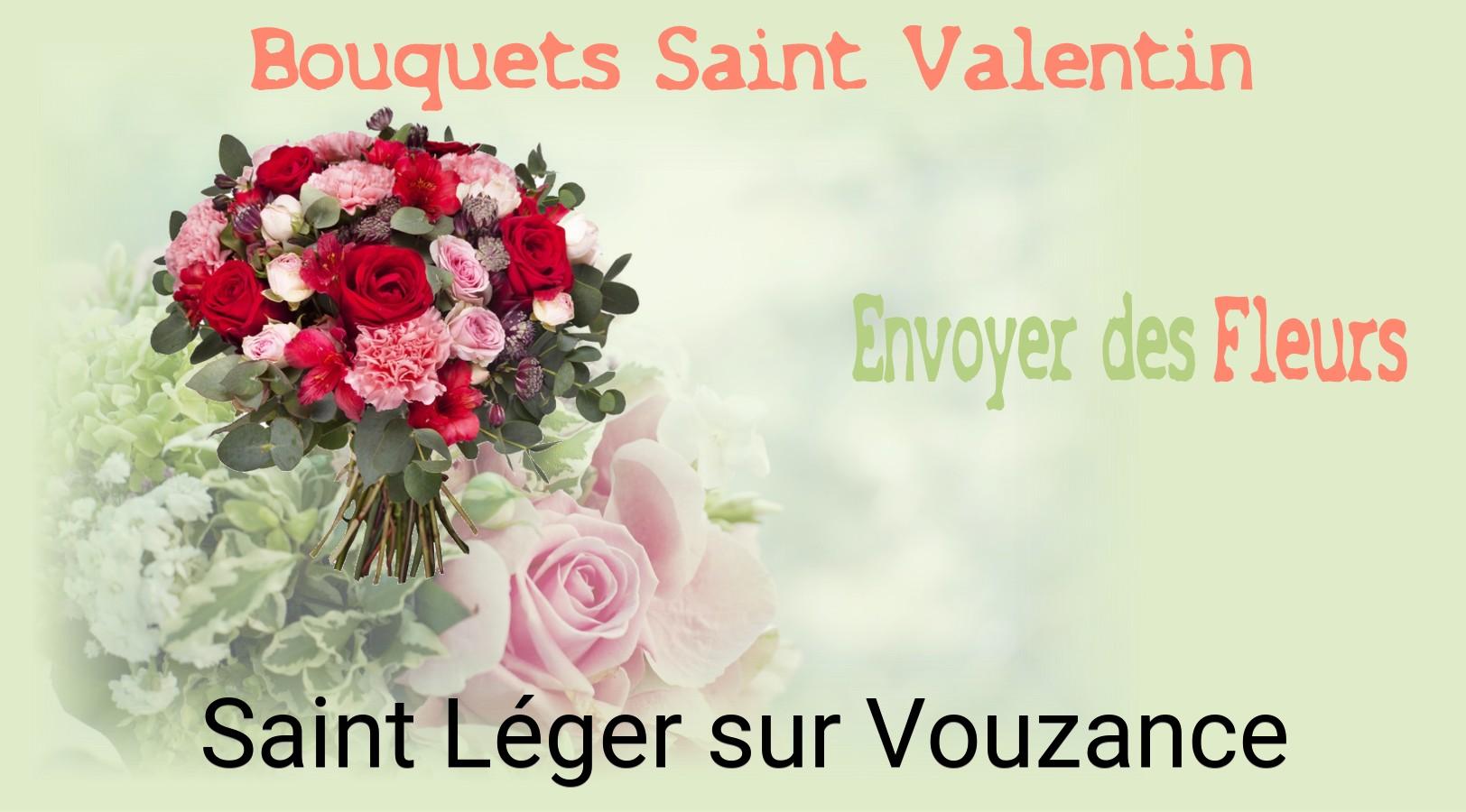 Roses de Saint-Valentin livrées à Saint-Léger-sur-Vouzance